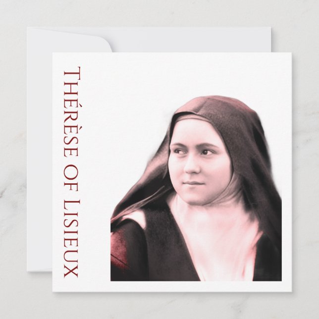 Thérèse of Lisieux (c. 1890s) Kort (Framsida)