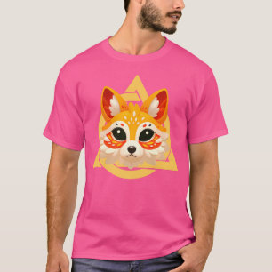 Therian Fox Mask Tassar Quadrobics Therianthropy S T Shirt