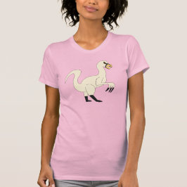 Therizinosaurus Dino Adult Pink Prehistoric T Shirt