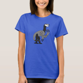Therizinosaurus Dino Konst Vuxen T Shirt