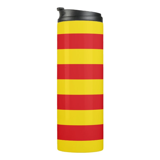 Thermal Tumbler med flagga av Katalonien (Roterad höger)