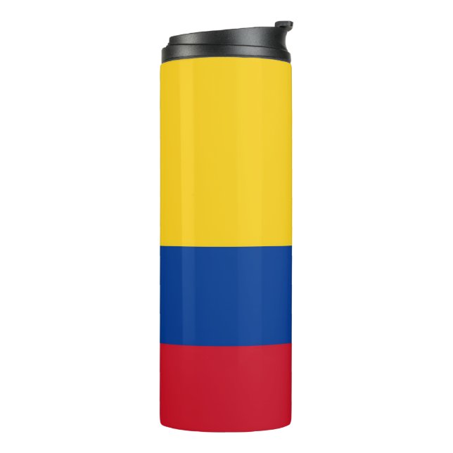 Thermal Tumbler med flagga i Colombia (Roterad vänster)