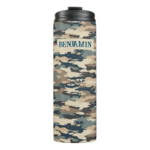 Thermal Tumbler militärkamouflage Mönster