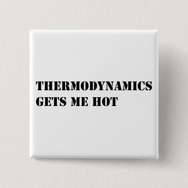 Thermodynamics får mig hoade knapp (Framsida)