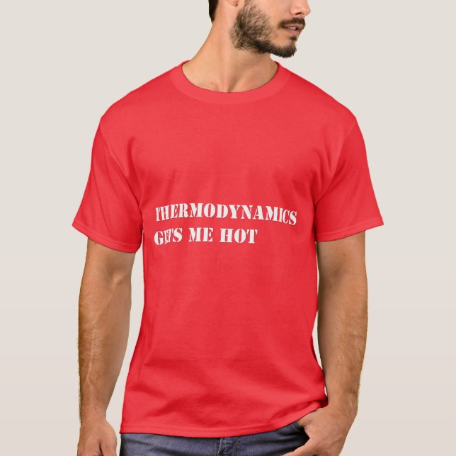 Thermodynamics får mig hoade tröja (Framsida)