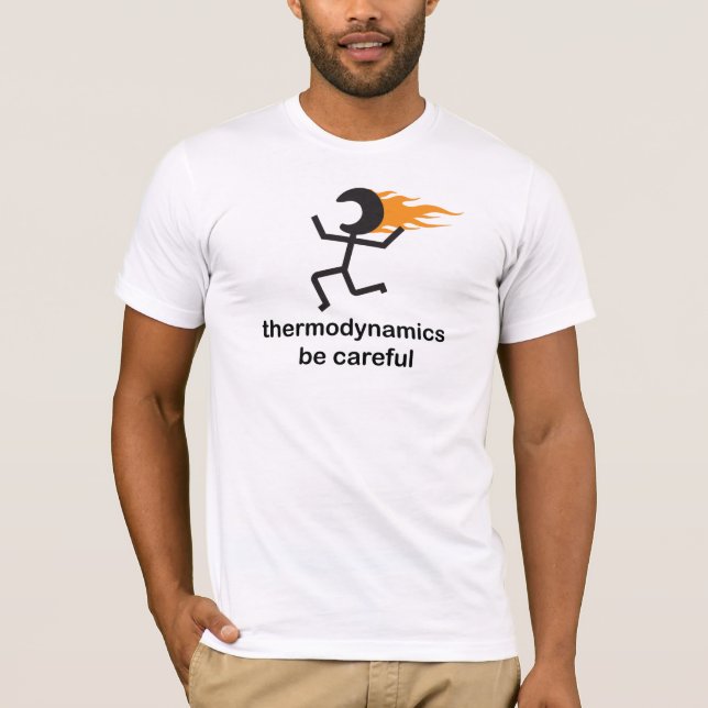 Thermodynamics T Shirt (Framsida)