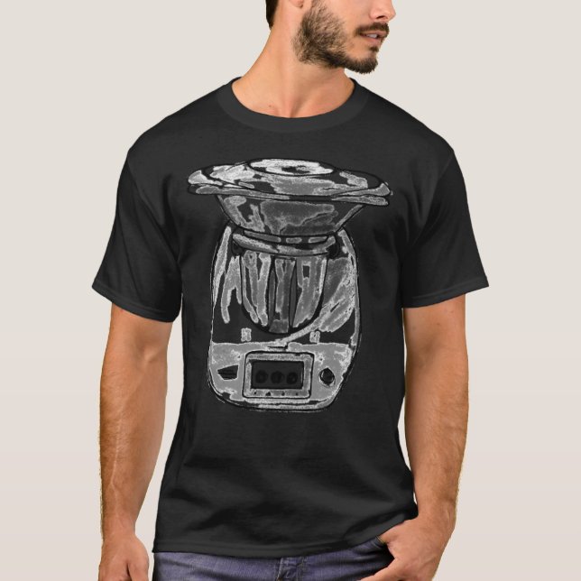 Thermomix Cauldron Kitchen Cooking Recipe Healthy  T Shirt (Framsida)