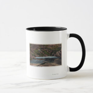 Thermopolis WY - den stora hornen Hot Springs Mugg