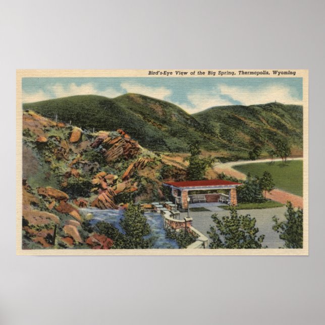 Thermopolis, Wyoming Poster (Framsidan)