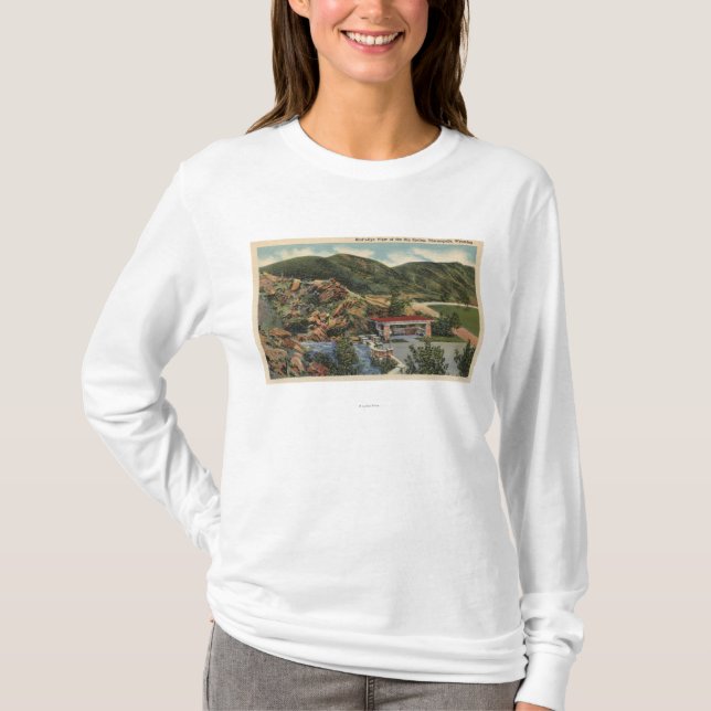 Thermopolis Wyoming Tee (Framsida)