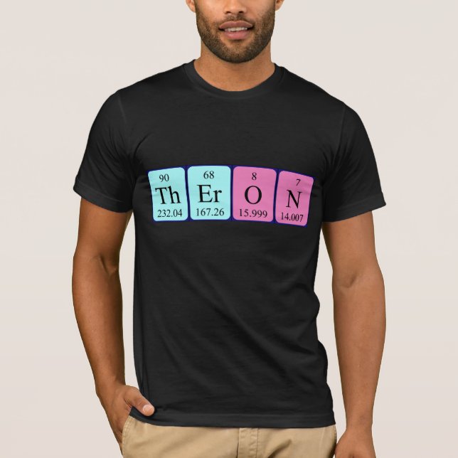 Theron Perion bord namn-skjorta Tee Shirt (Framsida)
