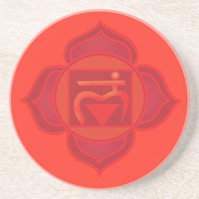 TheRoot Chakra Drickaunderlägg Underlägg (Framsidan)