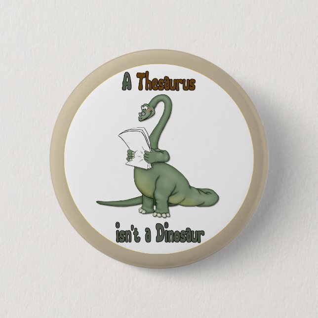 Thesaurus Dinosaur Knapp (Framsida)