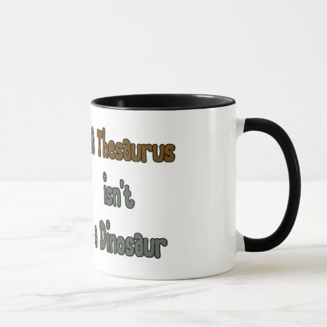 Thesaurus Dinosaur Mugg (Höger)