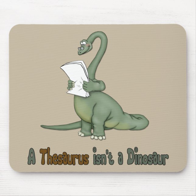 Thesaurus Dinosaur Musmatta (Framsidan)