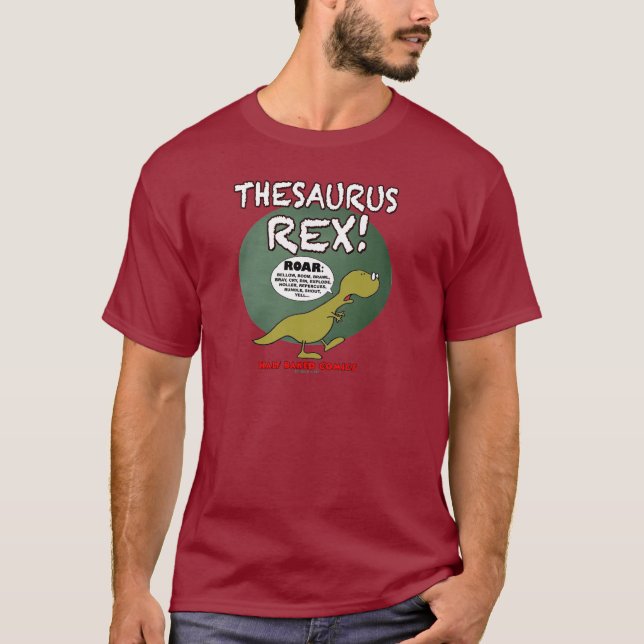 Thesaurus Rex T-Shirt (Framsida)