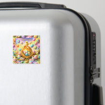 These are magnets, Easter magical chick and bunny 