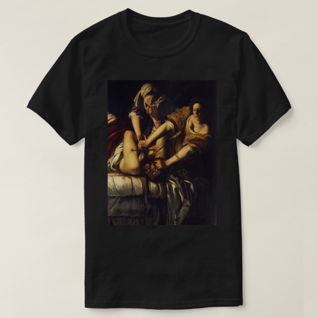 These Hoes Ain&x27;t Loyal Judith Beheading Holofe T Shirt (Design framsida)