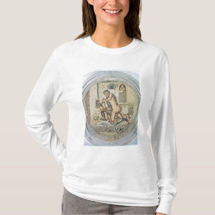 Theseus brottning med Minotauren Tee Shirt