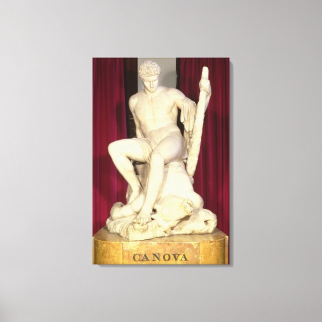 Theseus och Minotaur, 1782 Canvastryck (Framsida)