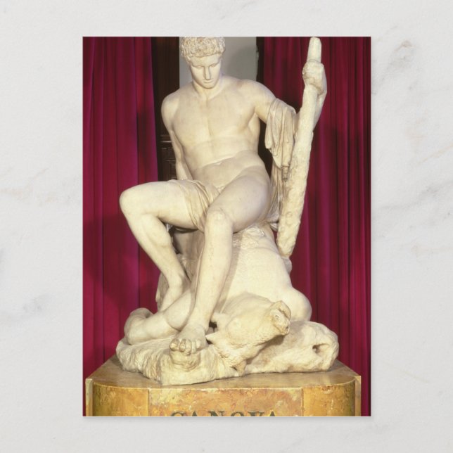 Theseus och Minotauren, 1782 Vykort (Framsida)