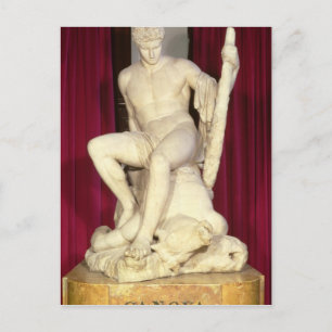 Theseus och Minotauren, 1782 Vykort