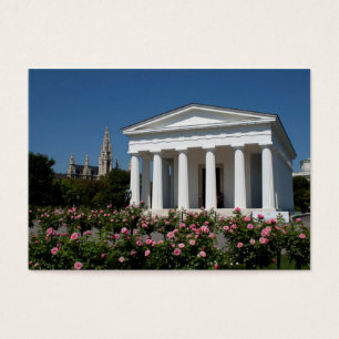 Theseus Temple Wien Österrike Visitkort