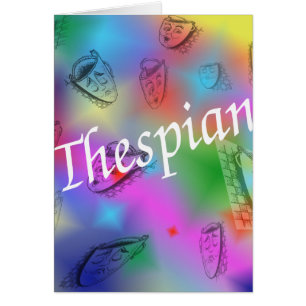 "Thespian ", Hälsningskort