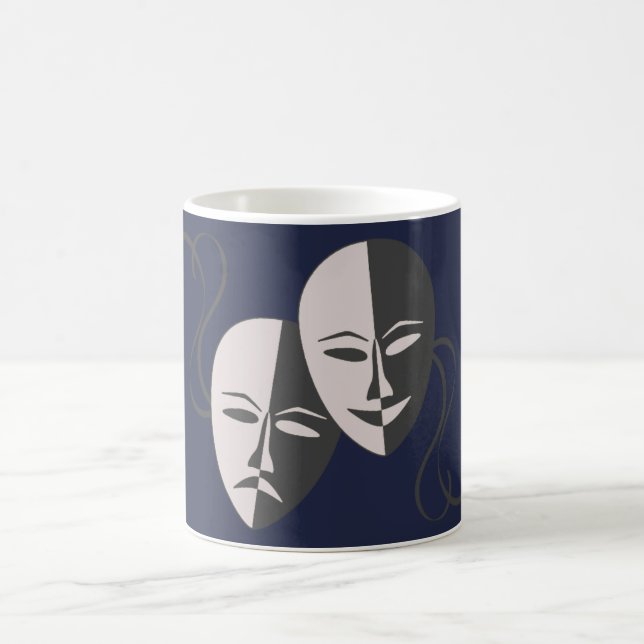 Thespian Mask II Kaffemugg (Center)