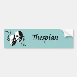 Thespian Masks Bildekal