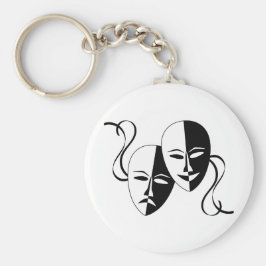 Thespian Masks Nyckelring