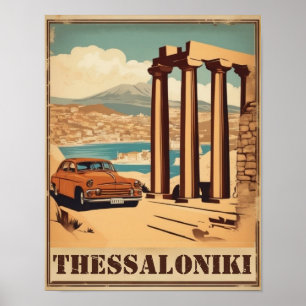 Thessaloniki stad, Greklands kejsare Poster