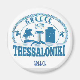 Thessaloniki Travel Souvenir Magnet
