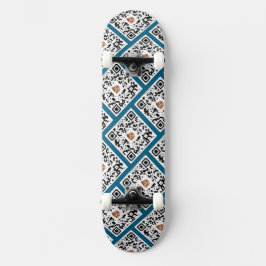 #thesurfingmermaid_Florida Mini Skateboard Bräda 18,5 Cm