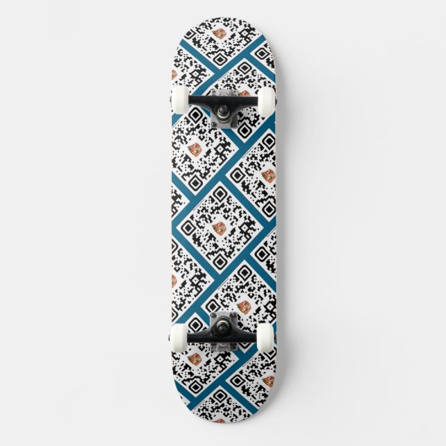 #thesurfingmermaid_Florida Mini Skateboard Bräda 18,5 Cm (Framsida)
