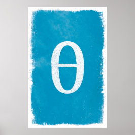 Theta Art - Math Poster