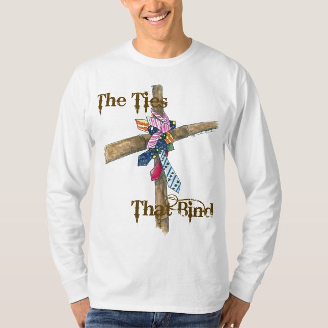 thetiesthatbind tee shirt (Framsida)