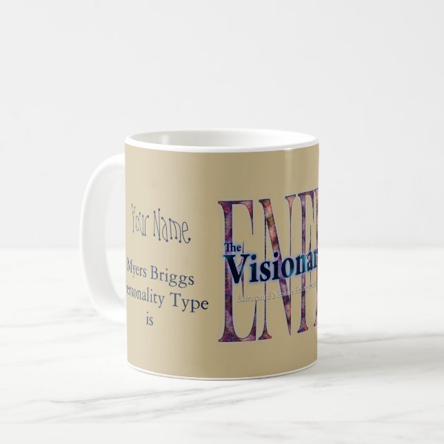 theVisionary ENFP Kaffemugg (Framsida vänster)