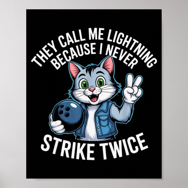 They Call Me Lightning Because I Never Strike Twic Poster (Framsidan)