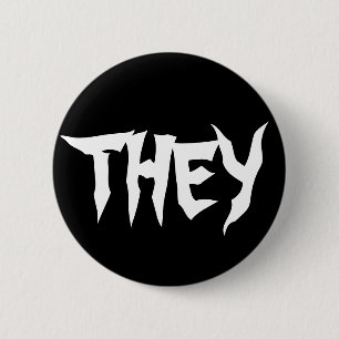 THEY Hårdcore-knapp Knapp