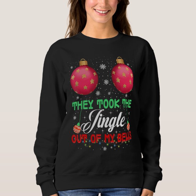 They Took The Jingle Out Of My Bells  Sterile Ball T Shirt (Framsida)