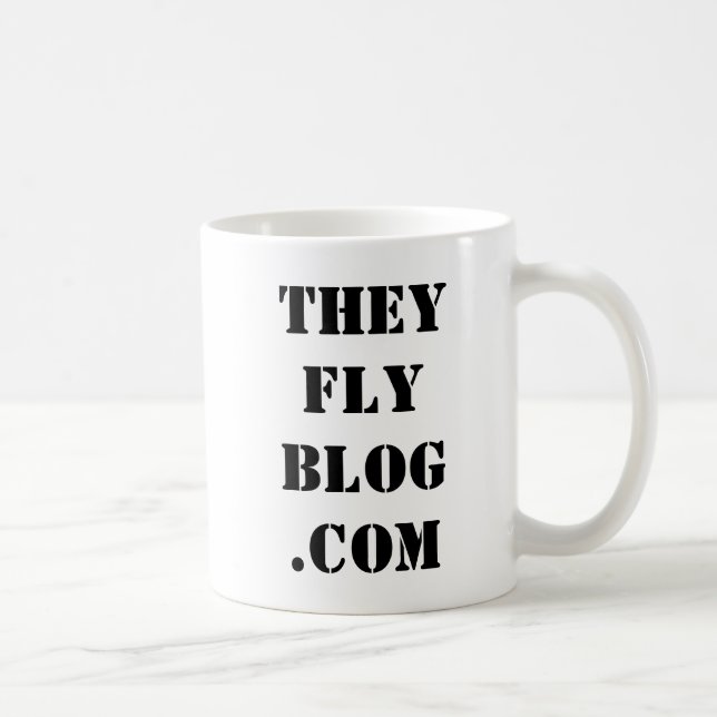 theyflyblog.com & Best UFO-dokumentärer Kaffemugg (Höger)