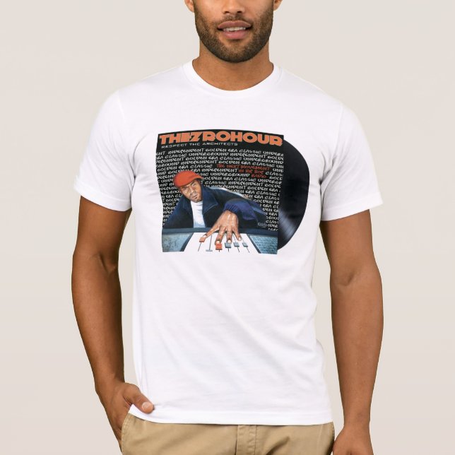 THEZROHOUR-vinylutslagsplats T Shirt (Framsida)