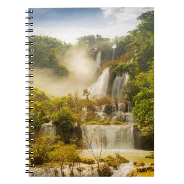 Thi Lor Su Waterfall | Thailand Anteckningsbok (Framsidan)