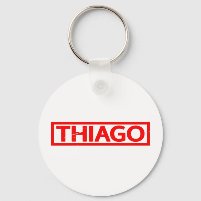 Thiago Frimärke Nyckelring (Framsida)