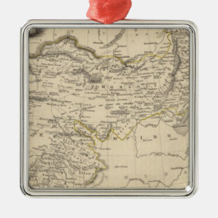 Thibet, Mongoliet och Mandchouria Julgransprydnad Metall