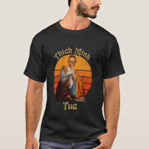 Thich Minh Tue Andlig Journey Peace Lotus Shirt T