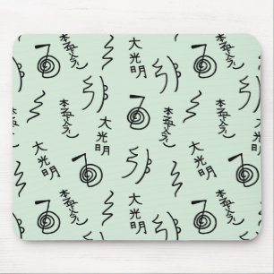 Thicker Reiki Symbols Mönster - Reiki Healing Musmatta