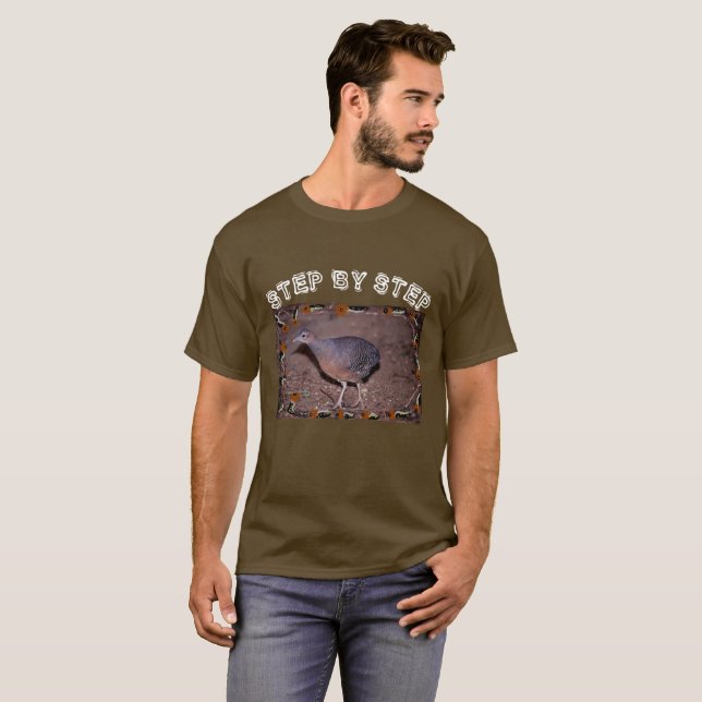 Thicket Tinamou Tee Shirt (Hel framsida)