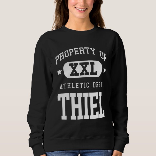 Thiel XXL Athletic School Property T Shirt (Framsida)